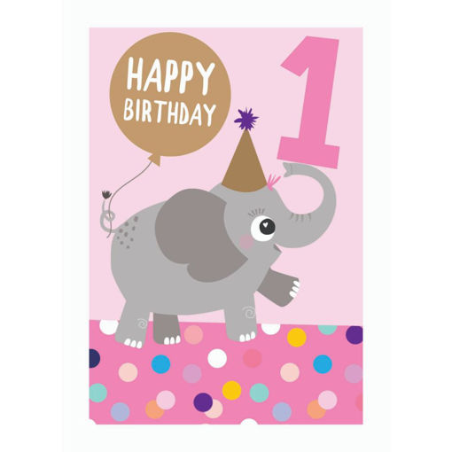 Picture of 1 TODAY CARD ELEPHANT